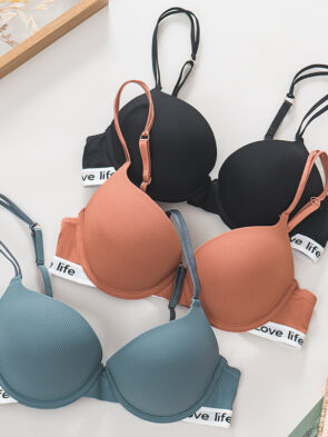 Push Up Steel Ring Bra Adjustable Underwear