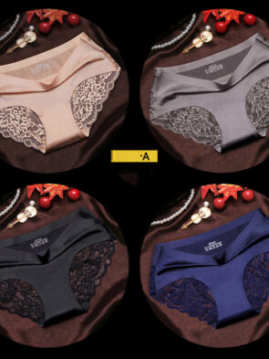 Women's seamless lace panties