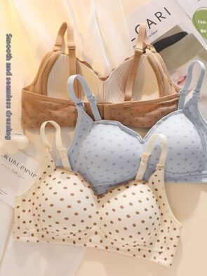 Anti-slip Bra No Steel Ring Gathering Bra